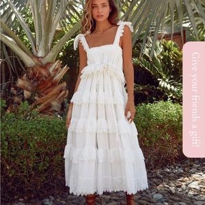 Anne Louise Boutique Smock Dress / one size